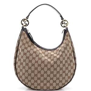 Gucci Twins Hobo Gg Canvas Medium #252841G91B